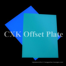 Impression offset Plaque en aluminium PS